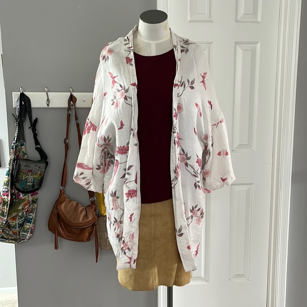 Pearl Short Kimono